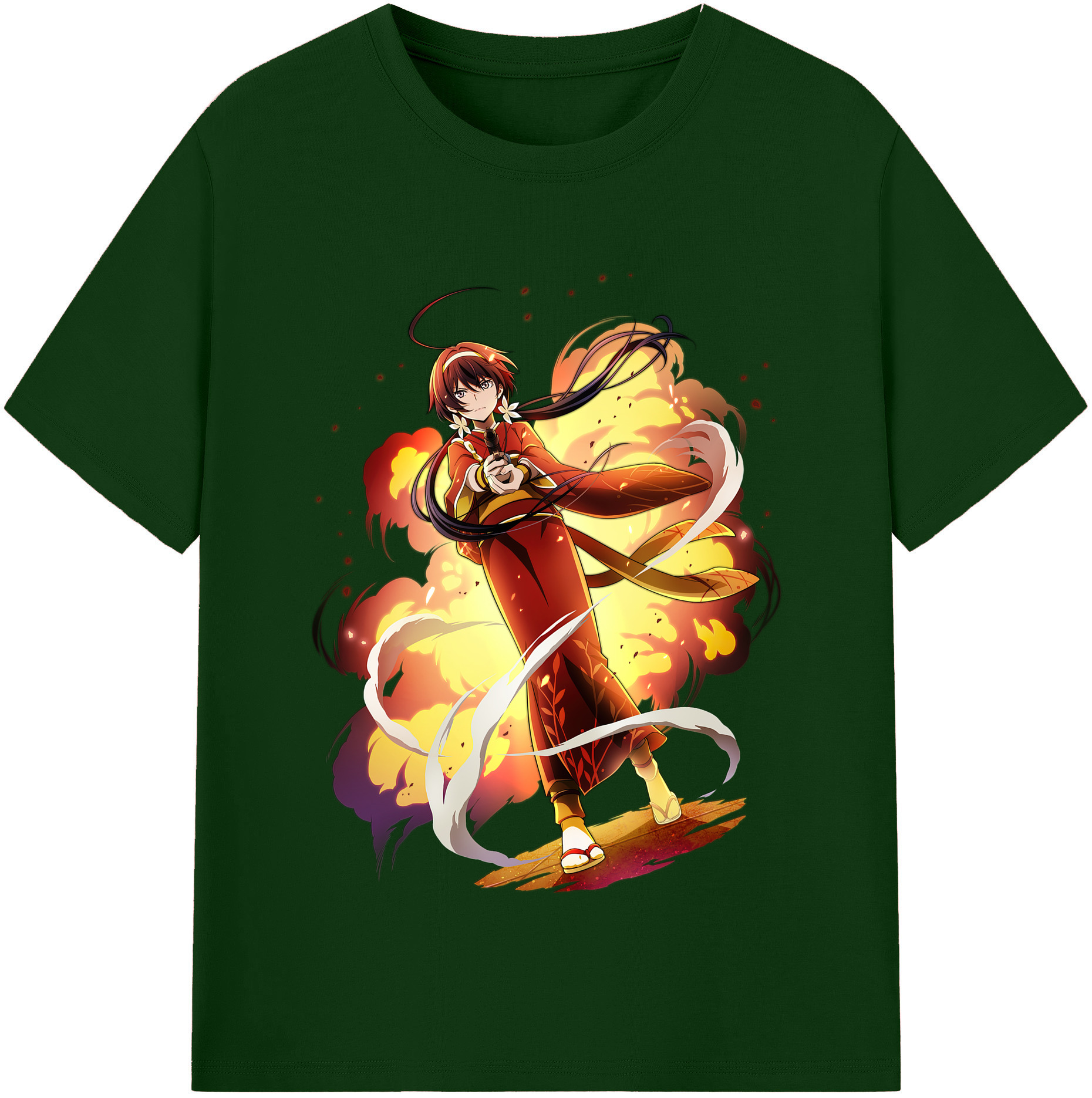 （画像用） 文豪ストレイドッグス Bungo Stray Dogs 綿100％半袖Tシャツ（フロントプリント）